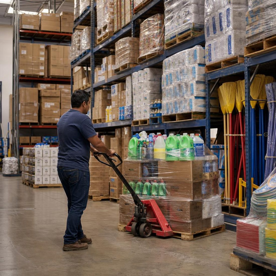 Almacén de producto de Tienda Retoque Maestro en México