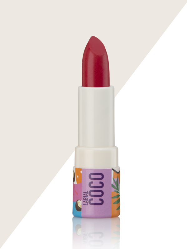 Labial en Barra Coco & Karité  Cherry Red