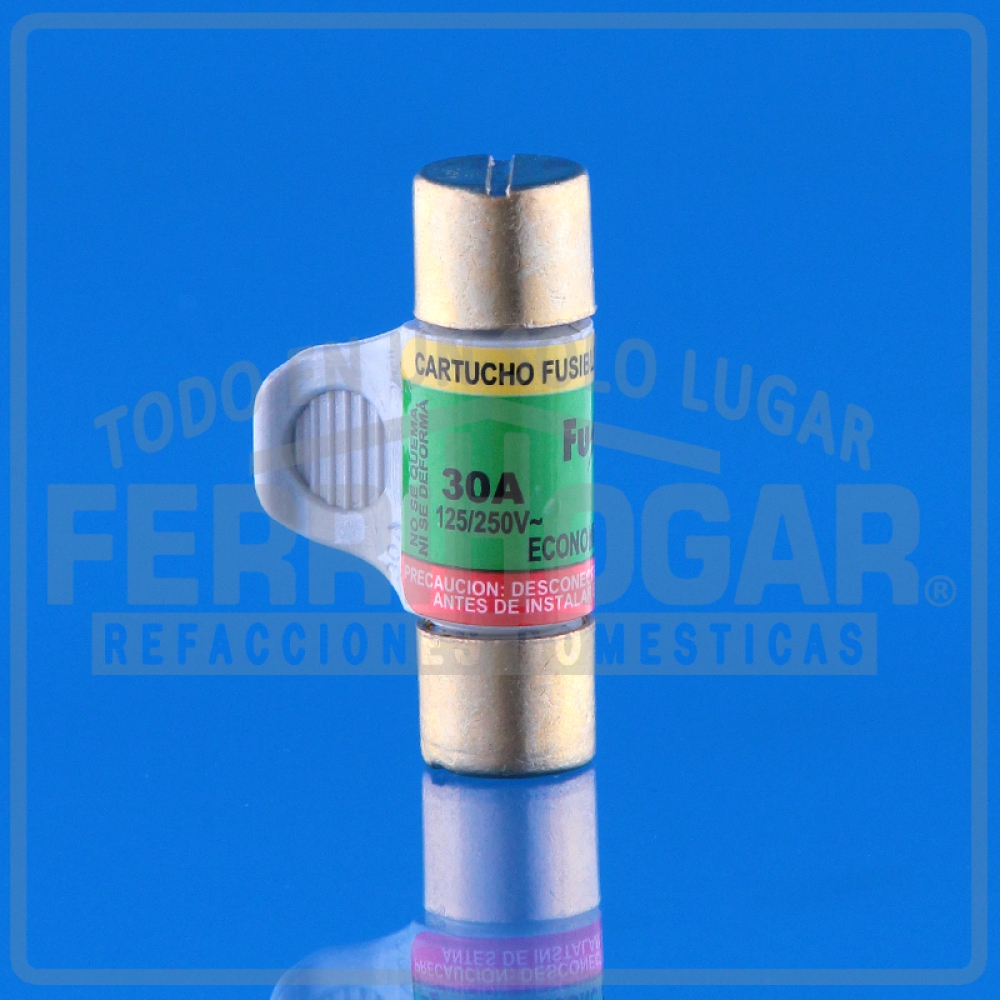 CARTUCHO FUSIBLE 30A 250V
