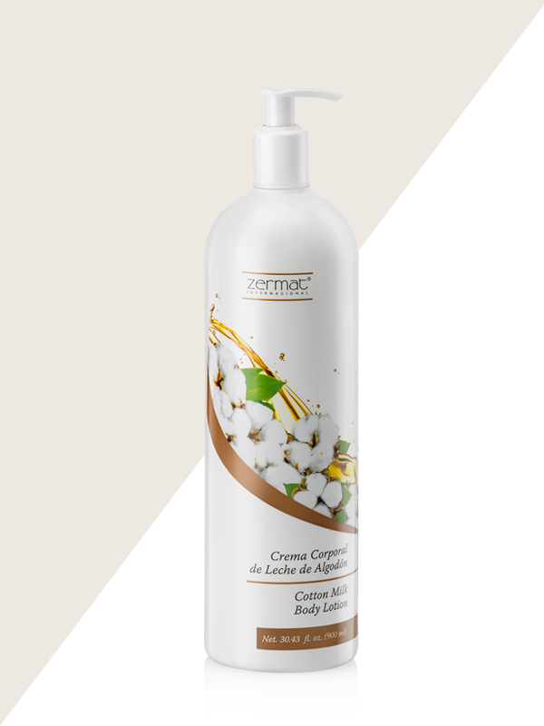 Crema Corporal de Leche de Algodón