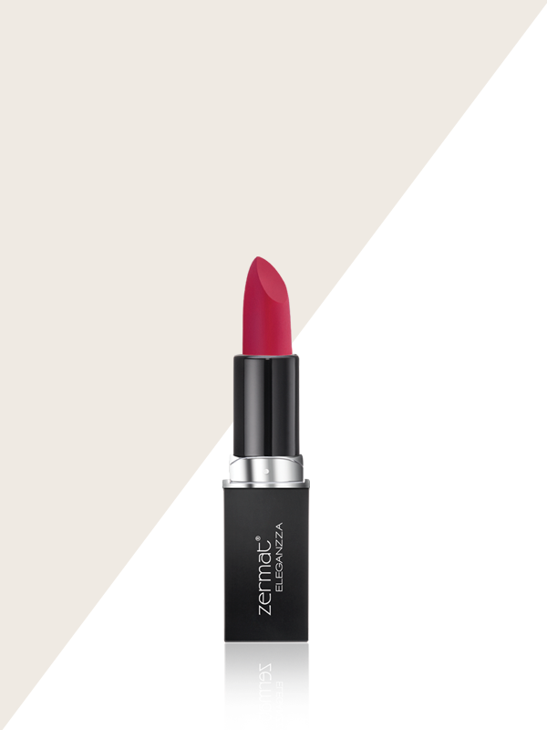Labial Semimate con Vitamina E  Rojo Bugambilia  Eleganzza