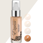 Maquillaje Líquido Facial Humectante  Eleganzza  Bronze