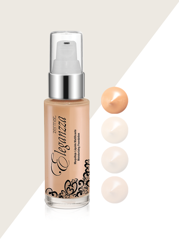 Maquillaje Líquido Facial Matificante  Eleganzza  Ivory