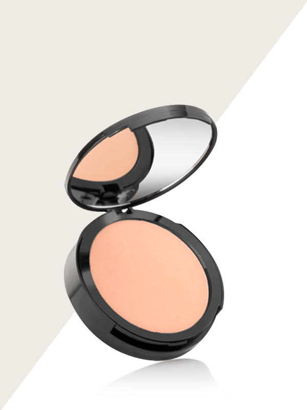 Polvo Compacto de Alta Cobertura  Tono Arena  Eleganzza