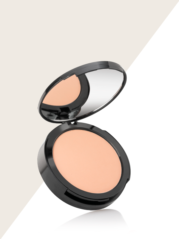 Polvo Compacto de Alta Cobertura  Tono Marfil  Eleganzza
