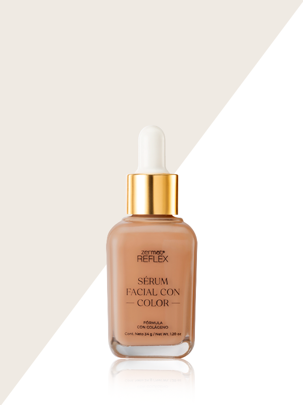 Sérum Facial con Color  Nuez