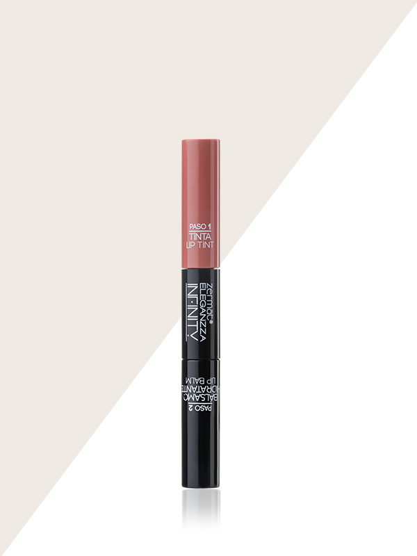 Tinta Labial de Larga Duración con Bálsamo Hidratante  Eleganzza  Nude Romántico
